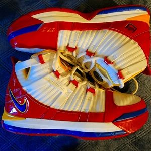 Nike Lebron 3 "Superman Red"